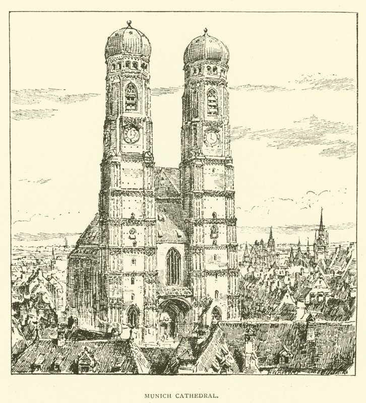 Münchner Dom von Henry William Brewer