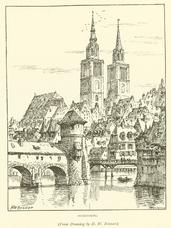 Nürnberg (Stich) von Henry William Brewer