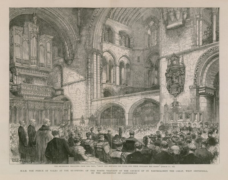 St. Bartholomäus der Große von Henry William Brewer