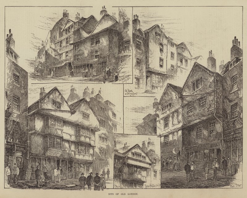 Stücke von Alt-London von Herbert Railton