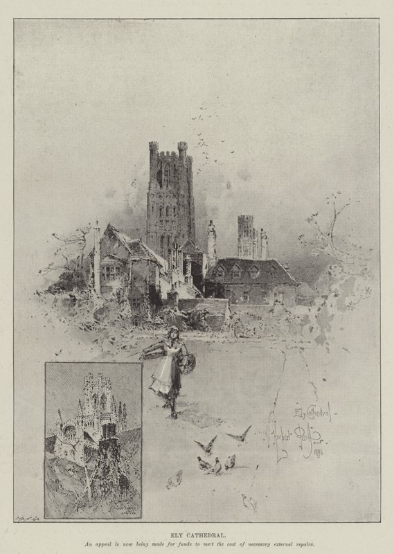 Ely Cathedral von Herbert Railton