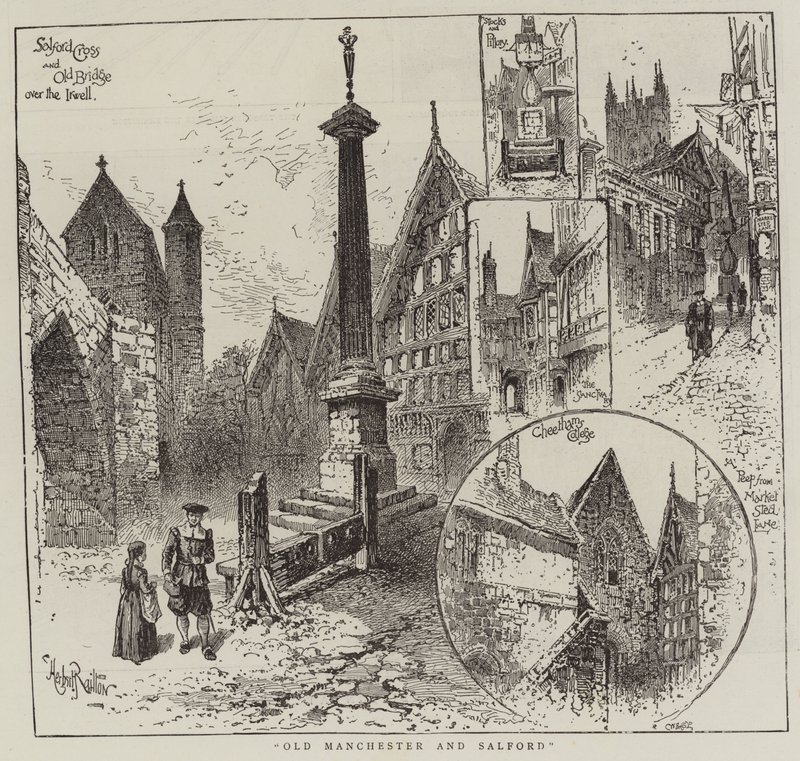 Alt-Manchester und Salford von Herbert Railton