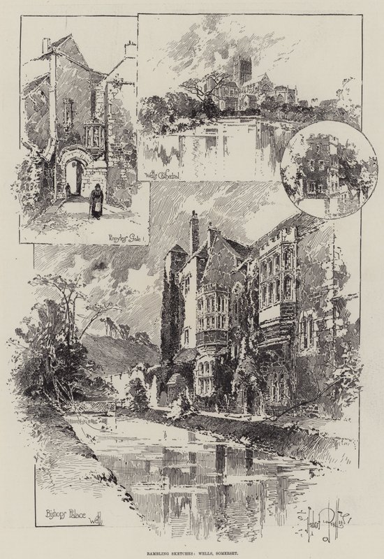 Streifzüge, Wells, Somerset von Herbert Railton