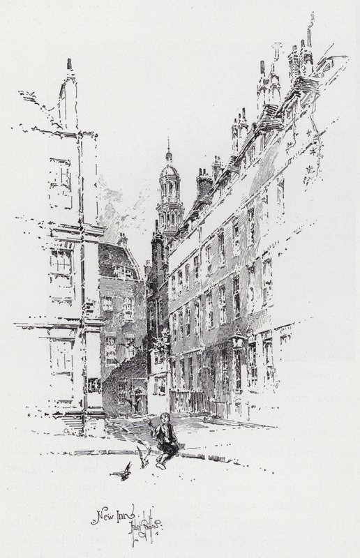 New Inn von Herbert (after) Railton