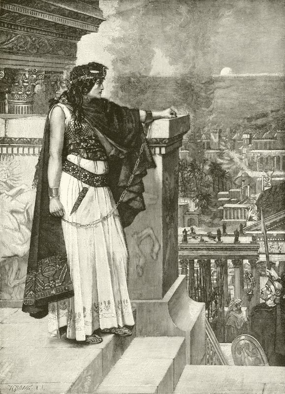 Zenobia gefangen von Herbert Gustave Schmalz