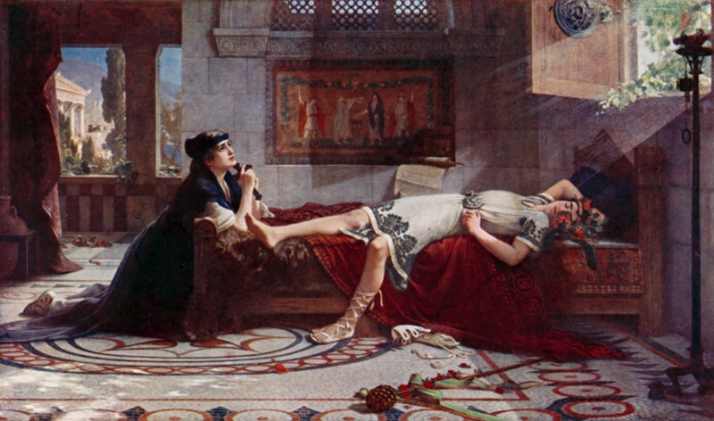 St. Monicas Gebet von Herbert Gustave after Schmalz