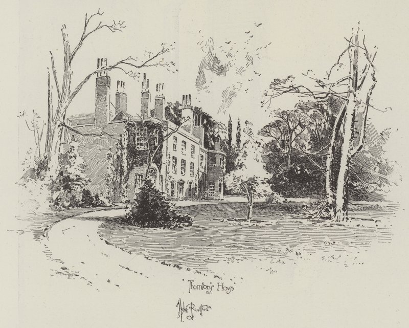 Thorntons Haus in Clapham von Herbert Railton