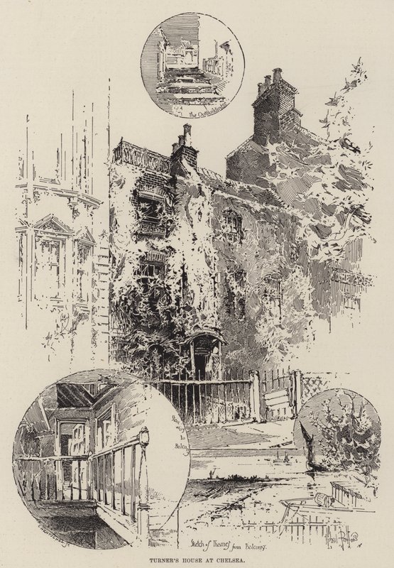 Turners Haus in Chelsea von Herbert Railton