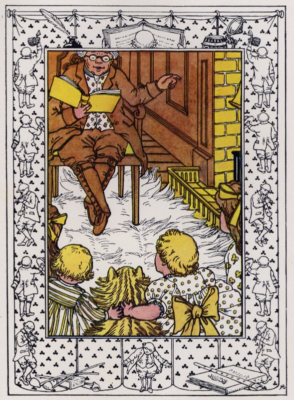 Cousin Peter (Farblithografie) von Hilda Broughton
