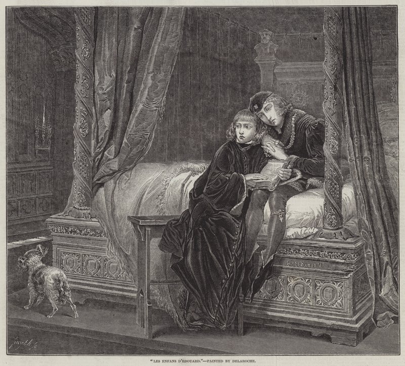 Die Kinder von Eduard von Hippolyte Delaroche