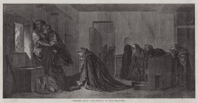 Karfreitag von Hippolyte Delaroche