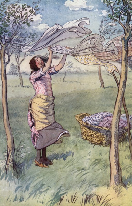 Illustration für Die lustigen Weiber von Windsor von Hugh Thomson