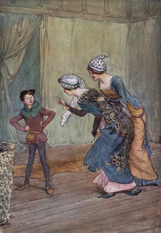 Illustration zu Die lustigen Weiber von Windsor von Hugh Thomson