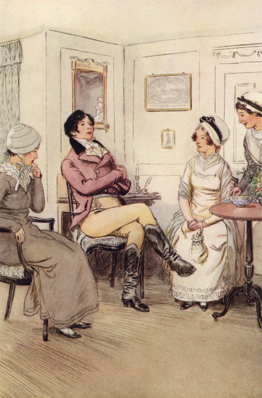 Illustration für Quality Street von Hugh Thomson