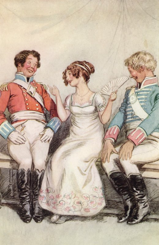 Illustration für Quality Street von Hugh Thomson