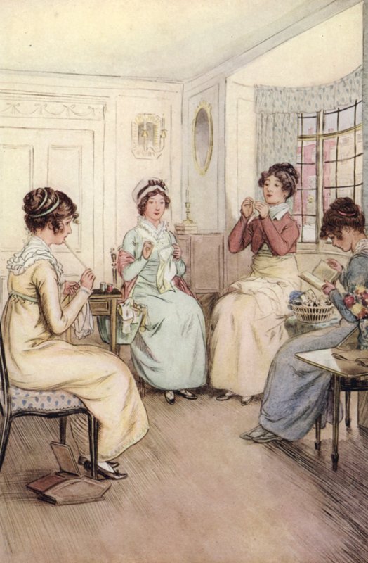 Illustration für Quality Street von Hugh Thomson