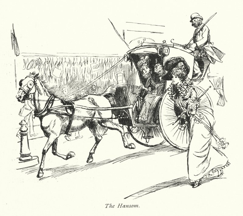 London: Der Hansom von Hugh Thomson