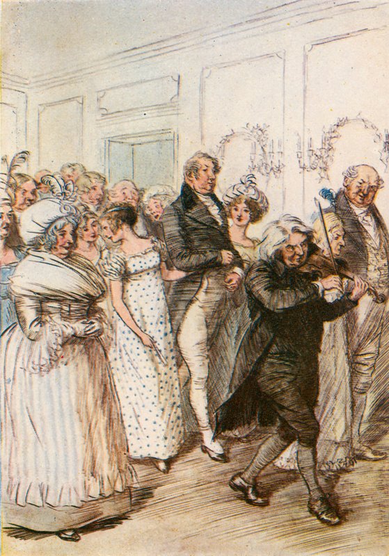 Die fröhliche Prozession von Hugh Thomson