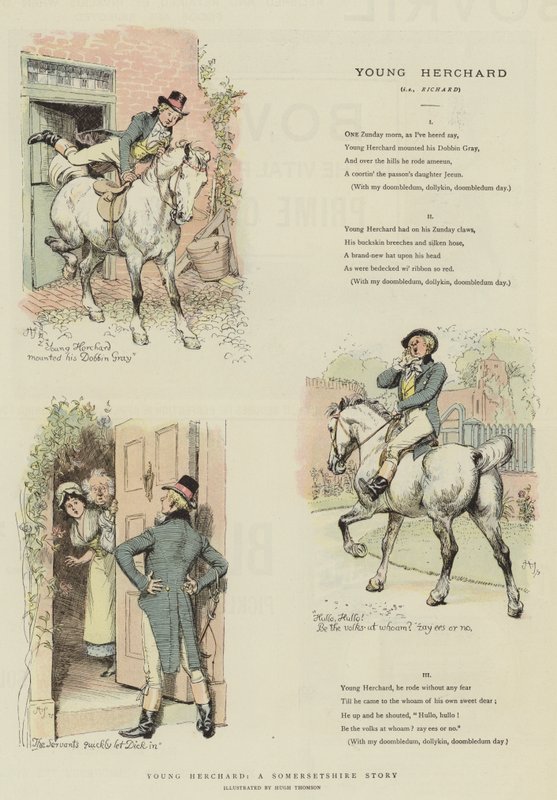 Junger Herchard, eine Geschichte aus Somerset von Hugh Thomson
