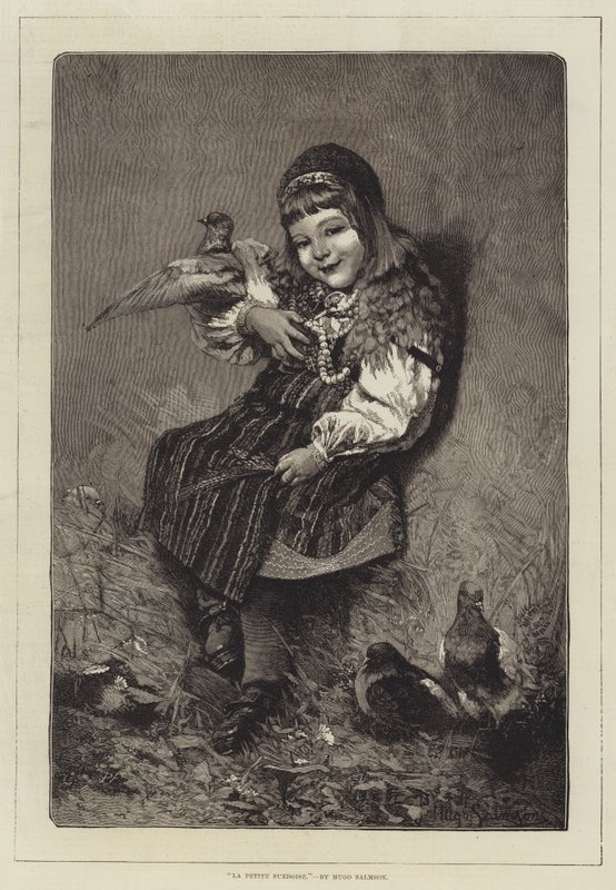 Die kleine Schwedin von Hugo Salmson