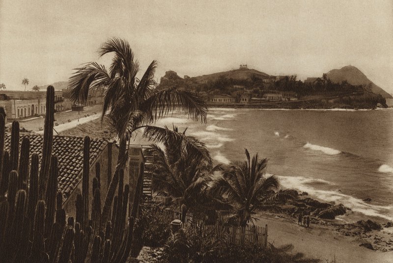 Mexiko: Bucht von Mazatlan von Hugo Brehme