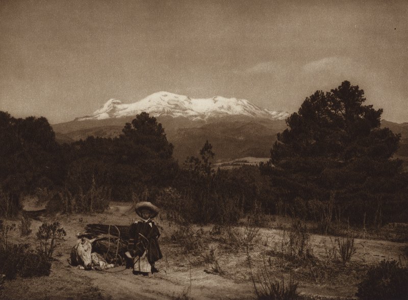 Mexiko: Iztaccihuatl von Hugo Brehme