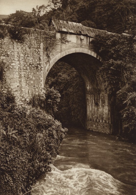 Mexiko: Puente de Atoyac von Hugo Brehme