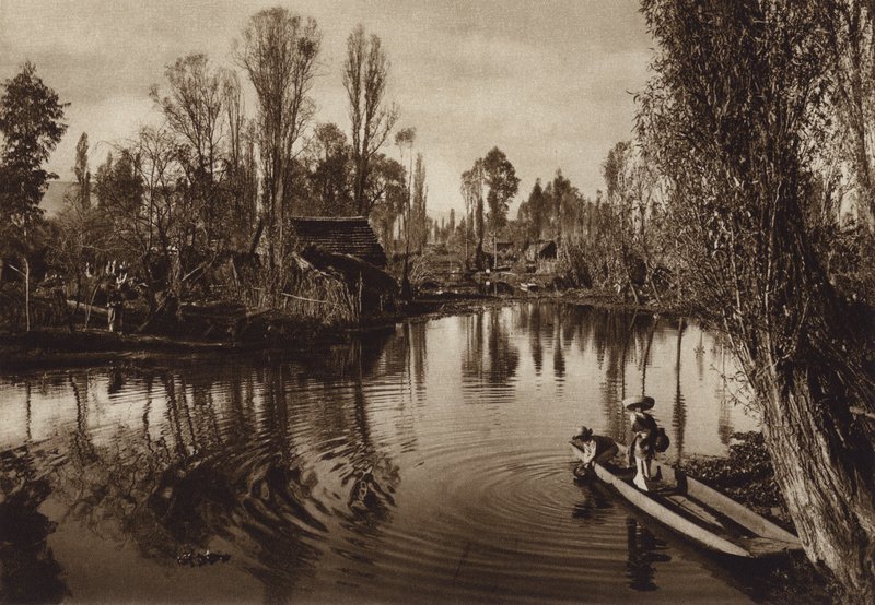 Mexiko: Tlahuac von Hugo Brehme