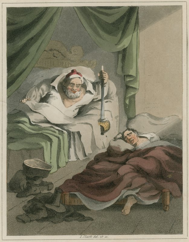 Illustration aus Hudibras von Samuel Butler von I Clark