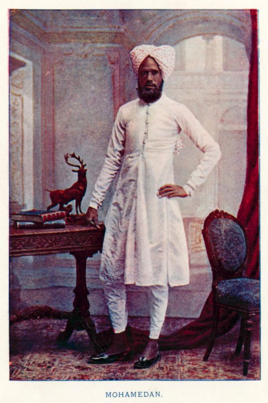 Indische Eingeborene: Mohamedaner von Indian photographer