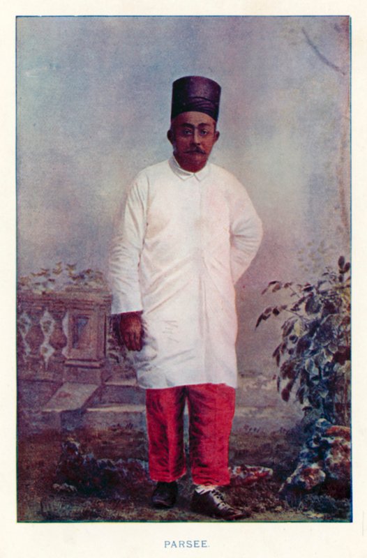 Indische Eingeborene: Parsee von Indian photographer
