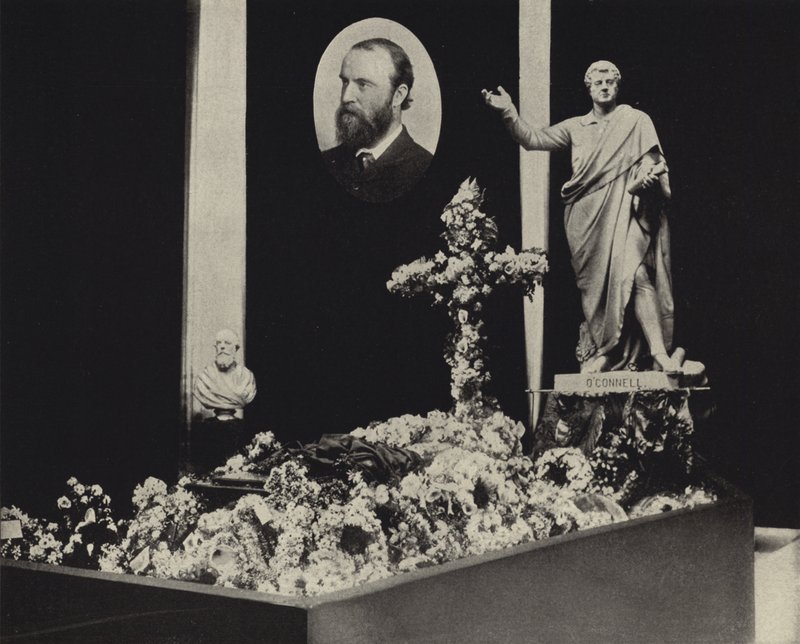 Parnell im Staat liegend, Dublin von Irish Photographer