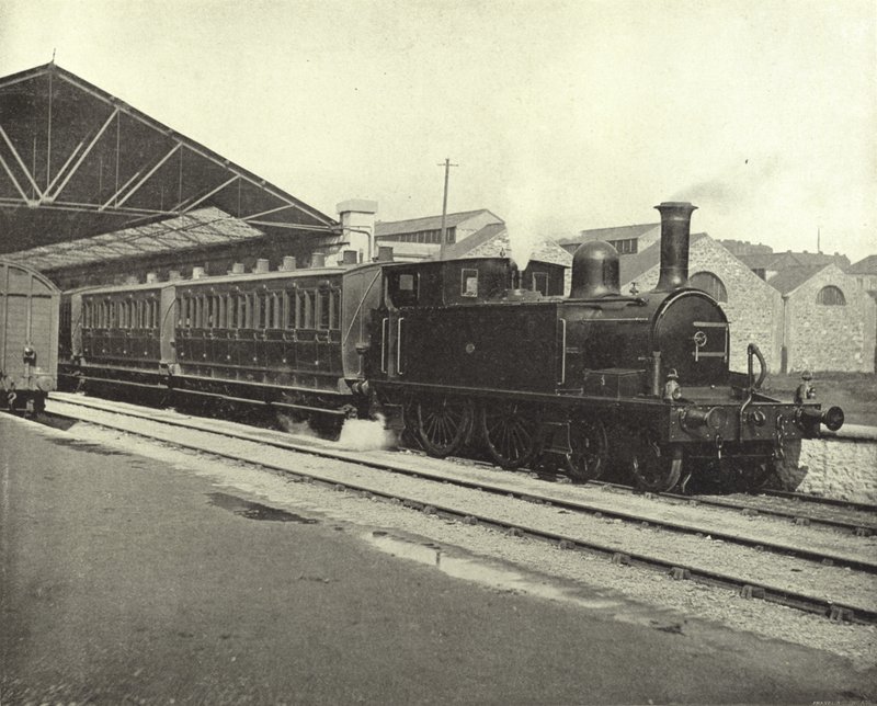 Personenzug, unterwegs, Dublin von Irish Photographer
