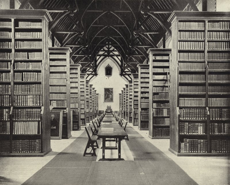 Die Bibliothek, Maynooth College von Irish Photographer