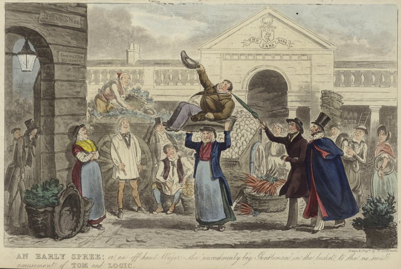 Ein früher Ausflug von Isaac Robert Cruikshank