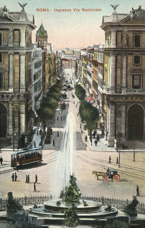 Rom, Italien, Via Nazionale von Italian Photographer