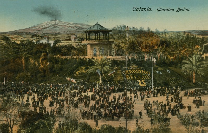 Bellini-Garten, Catania, Sizilien von Italian Photographer