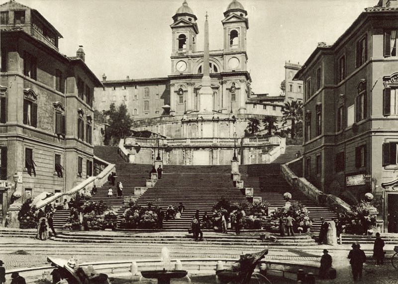 Kirche Trinità dei Monti von Italian Photographer