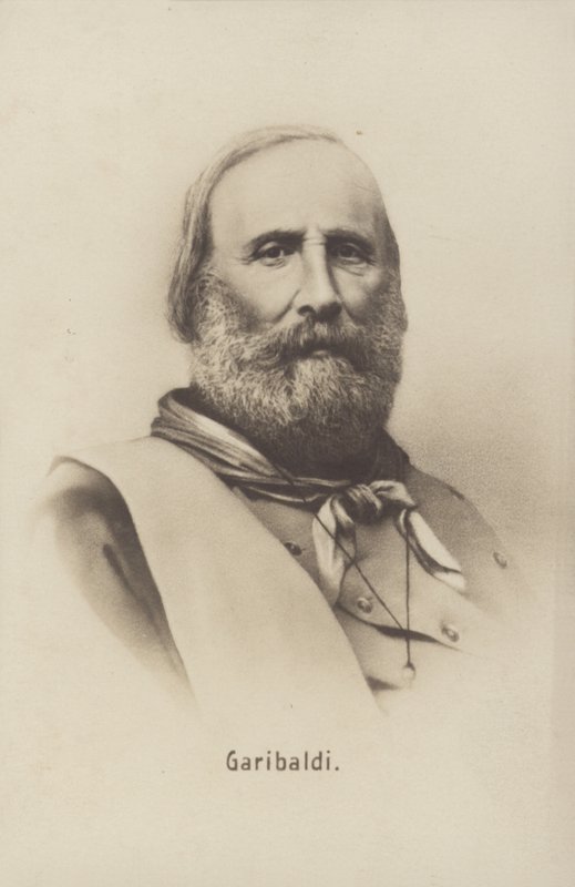 Giuseppe Garibaldi von Italian Photographer