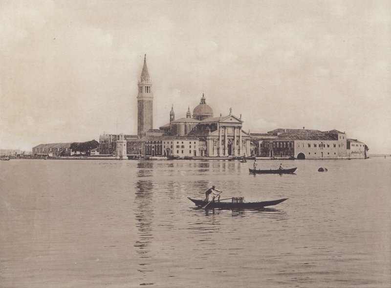 Isola S Giorgio (s/w Foto) von Italian Photographer