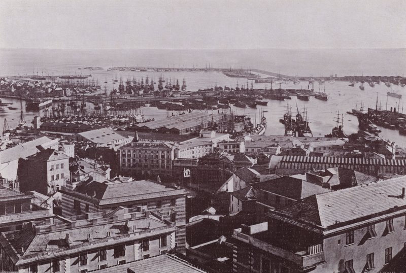 Italien: Genua, Panorama von Italian Photographer