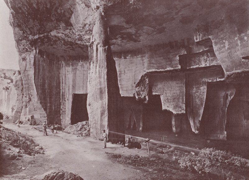 Italien: Syrakus, Latomia del Paradiso von Italian Photographer