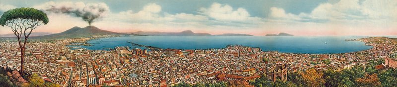 Neapel: Allgemeines Panorama von Italian Photographer