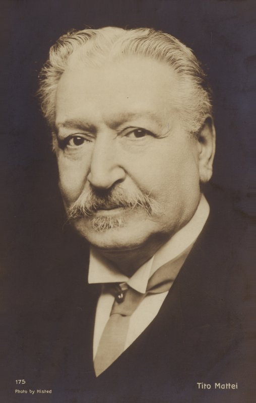 Porträt von Tito Mattei von Italian Photographer