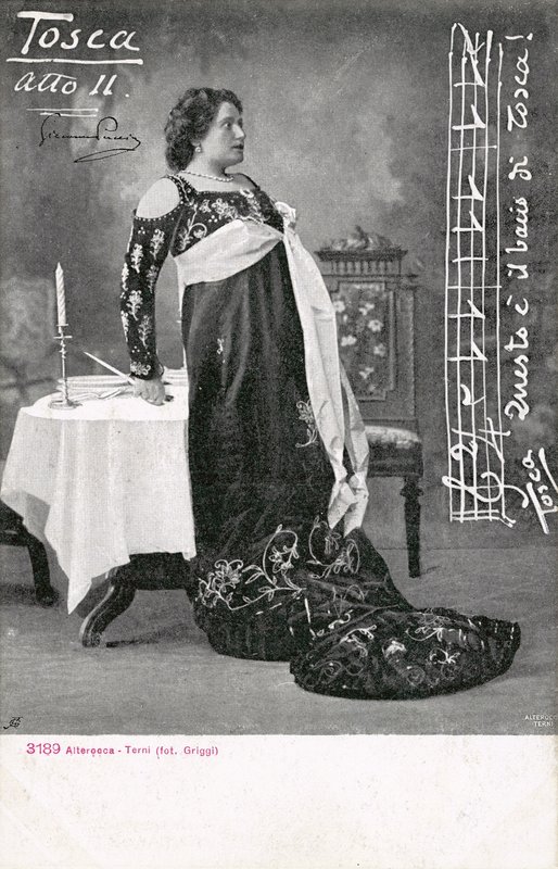 Szene aus Tosca von Italian Photographer