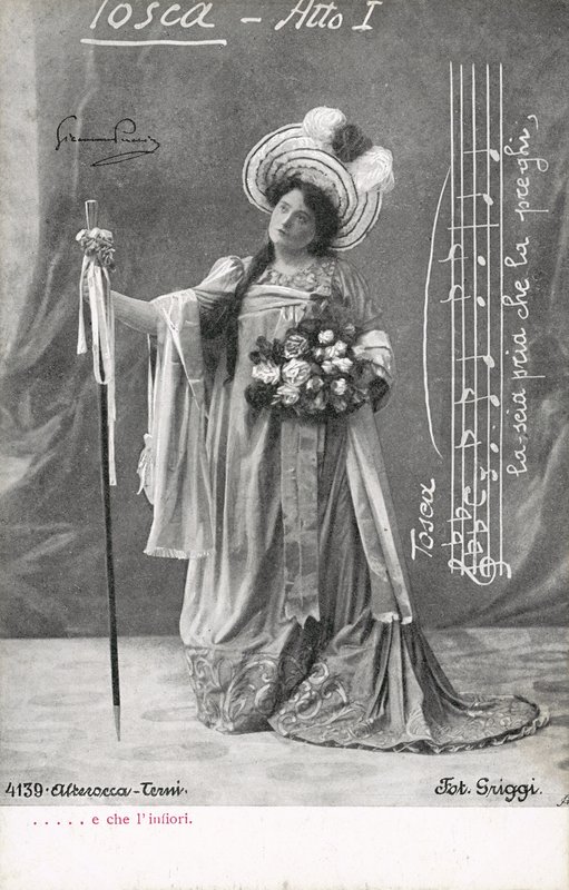 Szene aus Tosca von Italian Photographer