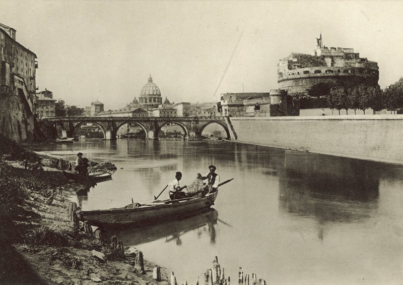 Engelsburg und Brücke von Italian Photographer