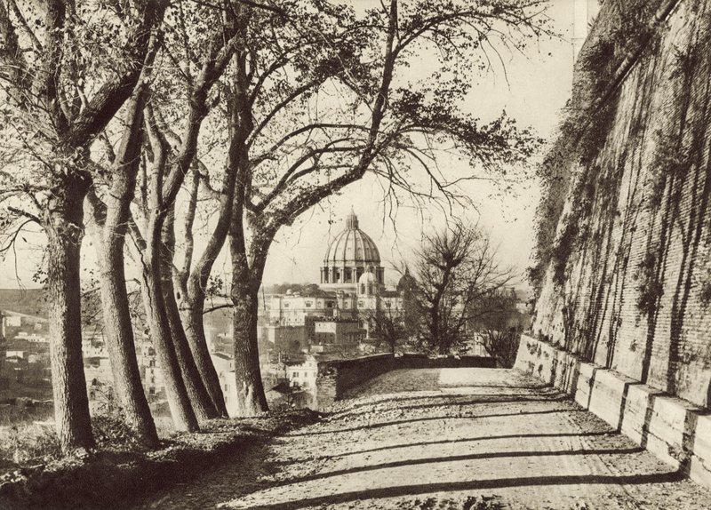 Der Petersdom vom Janiculus aus gesehen von Italian Photographer