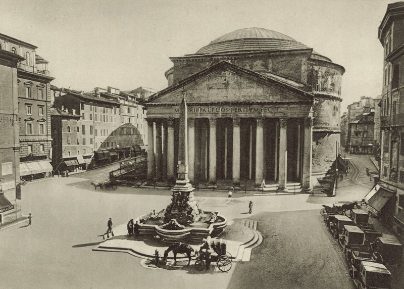 Das Pantheon von Italian Photographer