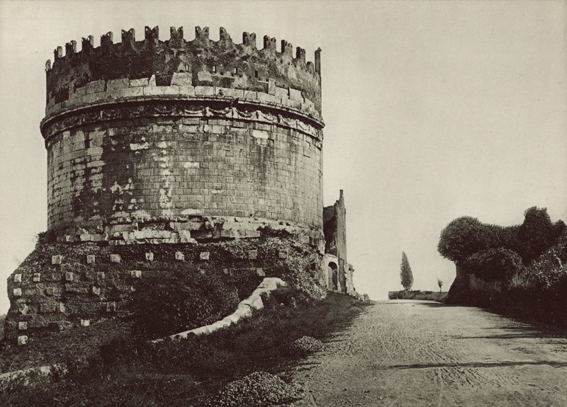 Grab der Caecilia Metella von Italian Photographer